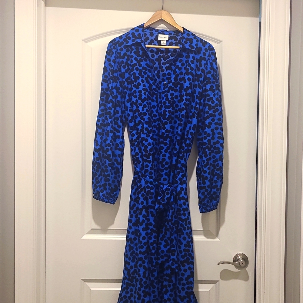 Ava & Viv Polka Dot Dress